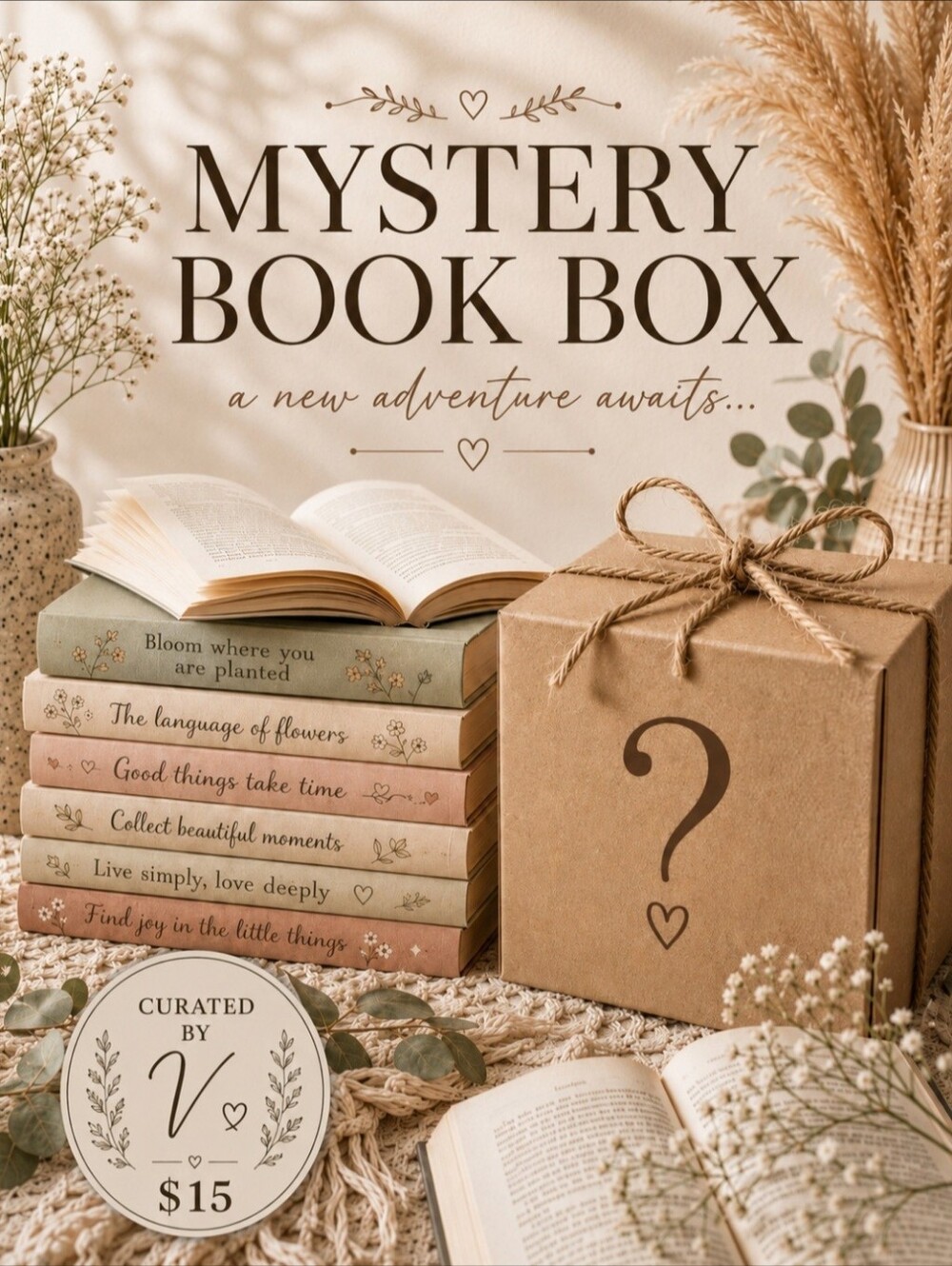 📚✨ Mystery Book Box ✨📚